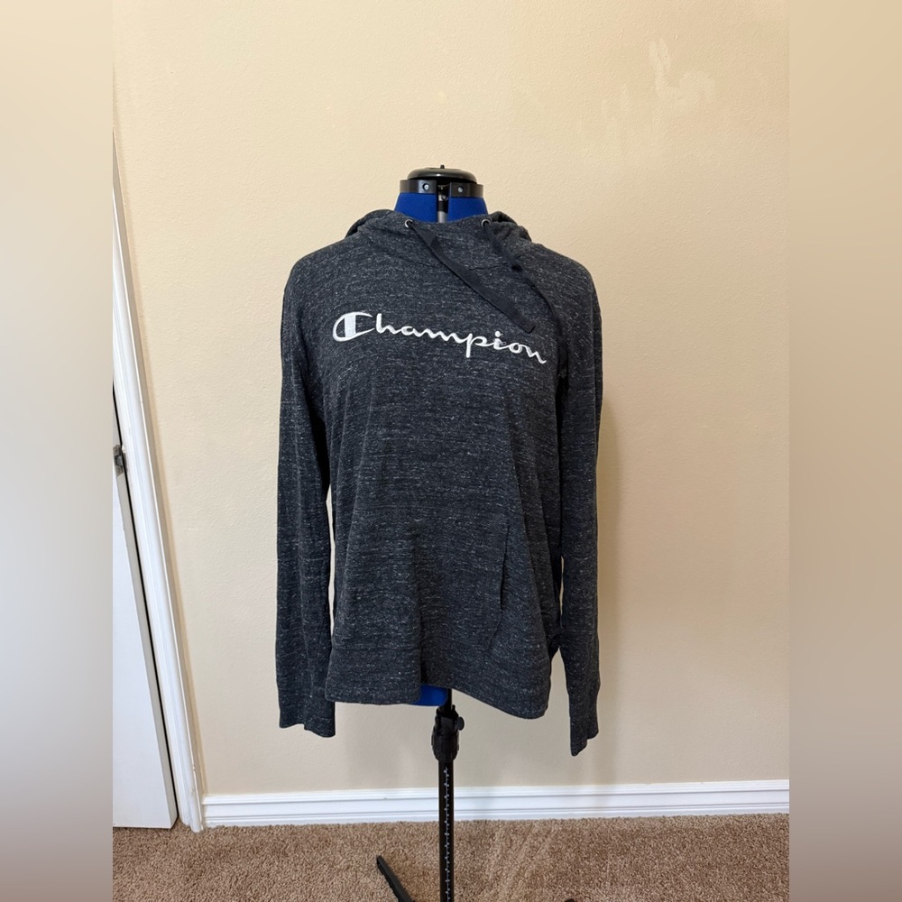 Champion Dark Gray Pullover Hoodie